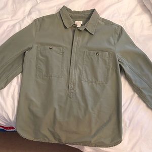 J. Crew 1/2 zip pullover oversized